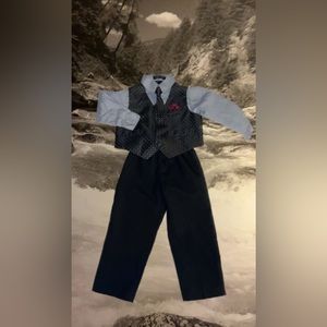 ANDREW FEZZA toddler dress suit